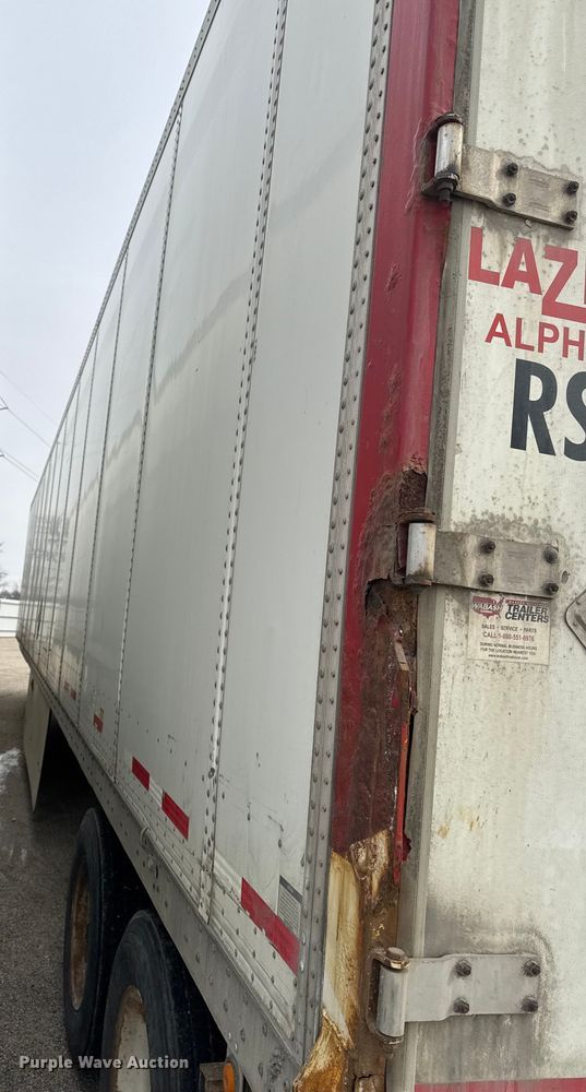 image for item YA2184 2009 Wabash dry van trailer