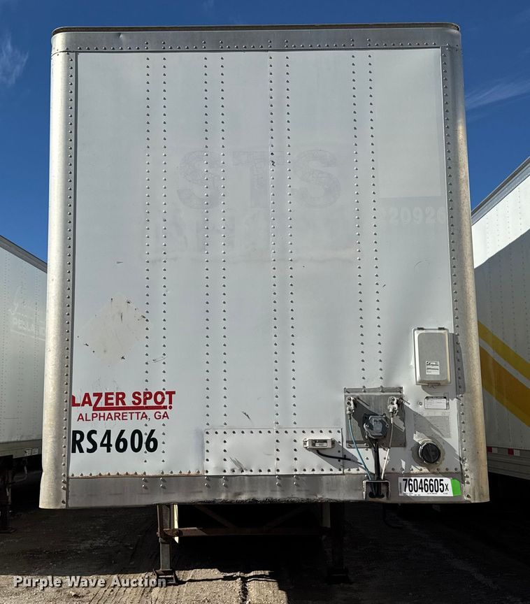 image for item YA2208 2009 Wabash dry van trailer
