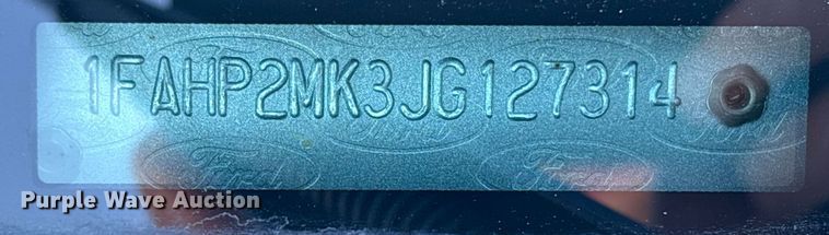 image for item DR2847 2018 Ford Taurus 