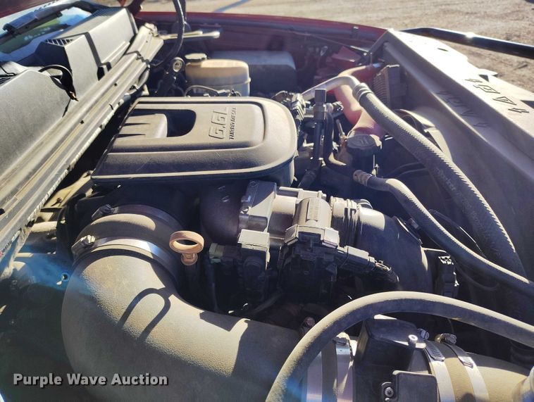 image for item DT0929 2012 GMC Sierra 3500HD SLE bale bed pickup truck