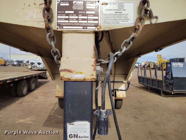 image for item DT0945 2015 Finn T120GN-39 hydroseeder