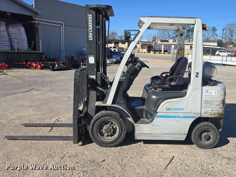 image for item DU2732 2017 Unicarriers PF50 forklift