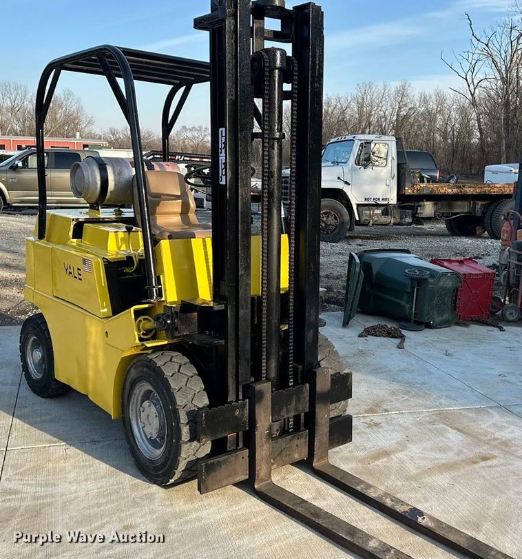 image for item DV0783 Yale G83P-050-SBS-093 forklift