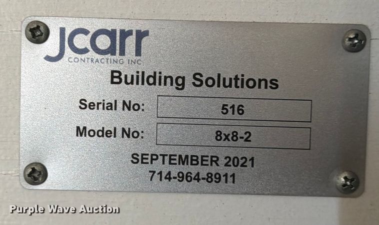 image for item DV5011 2021 Jcarr 8x8-2 portable office