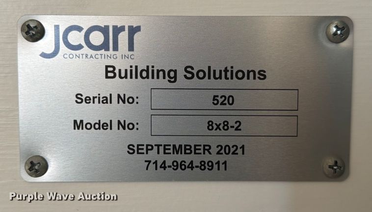 image for item DV5013 2021 Jcarr 8x8-2 portable office