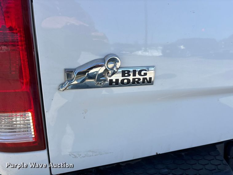 image for item DW7478 2012 RAM 1500 Ext. Cab pickup truck