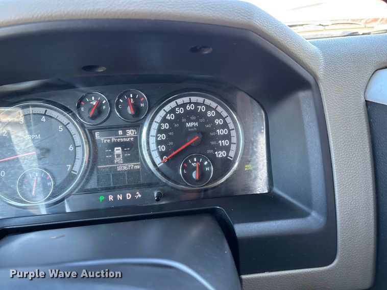 image for item DW7478 2012 RAM 1500 Ext. Cab pickup truck