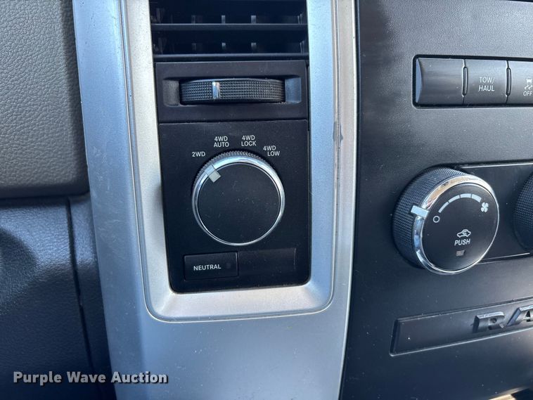 image for item DW7478 2012 RAM 1500 Ext. Cab pickup truck