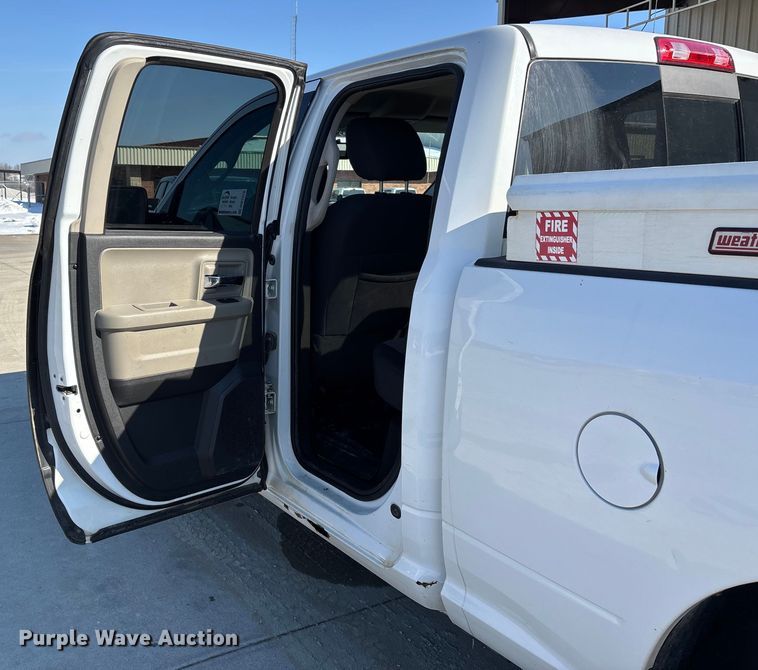 image for item DW7478 2012 RAM 1500 Ext. Cab pickup truck