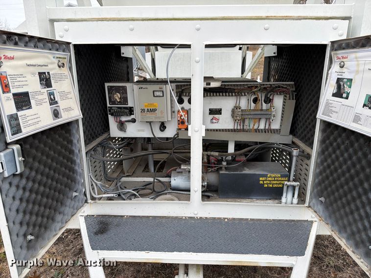 image for item DX5952 Sky Watch mobile surveillance tower