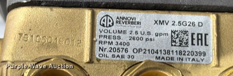 image for item DX5959 Makinex DPW-2500 pressure washer