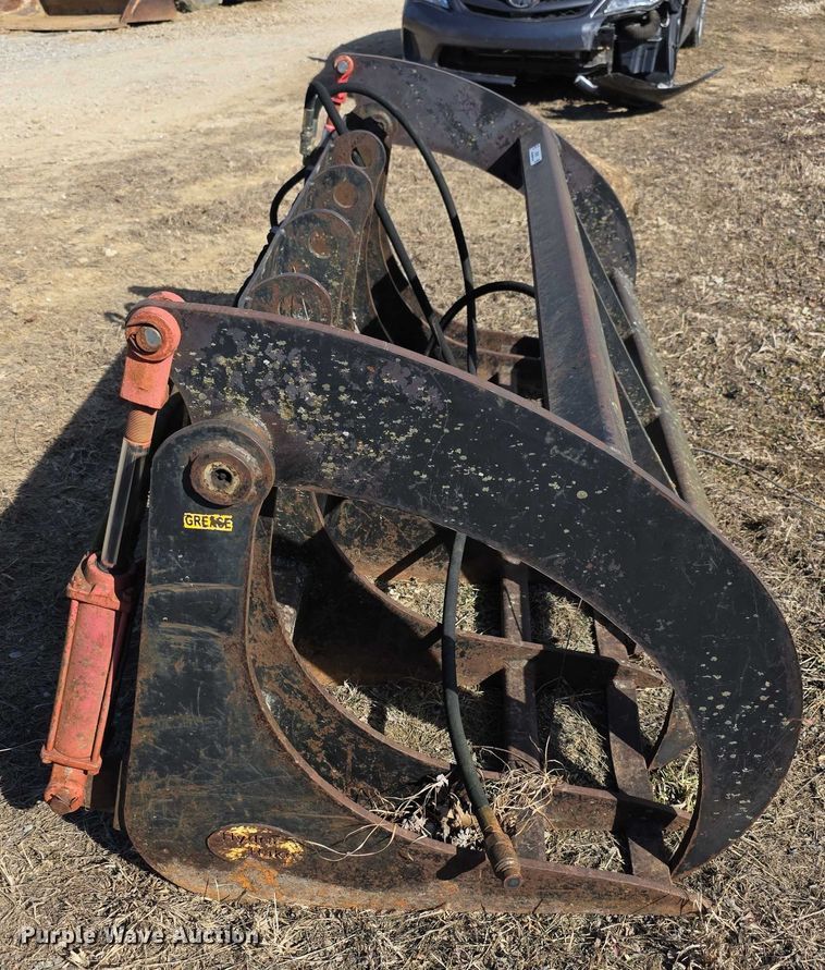 image for item DZ3708 M&M Hydra Rake skid steer grapple bucket