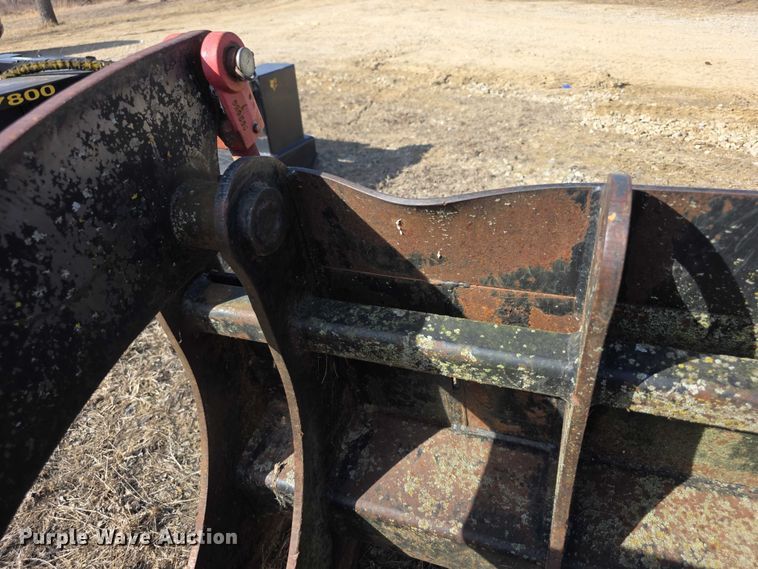 image for item DZ3708 M&M Hydra Rake skid steer grapple bucket