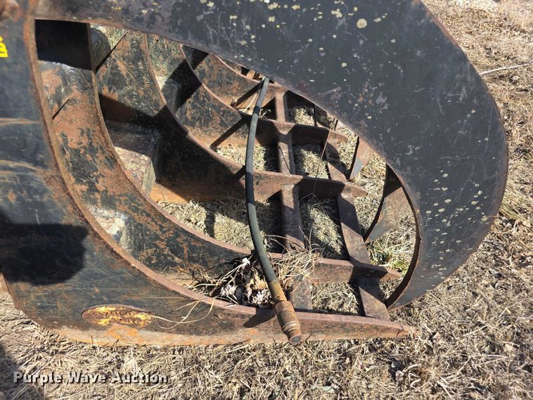 image for item DZ3708 M&M Hydra Rake skid steer grapple bucket