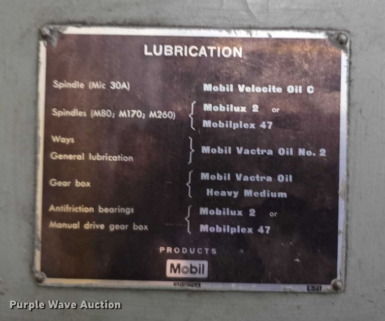 image for item DZ3817 Berco & Cotti  AC750A vertical sleeve bore machine