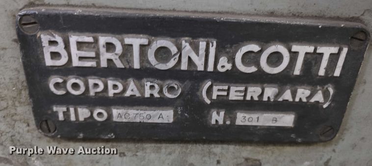 image for item DZ3817 Berco & Cotti  AC750A vertical sleeve bore machine