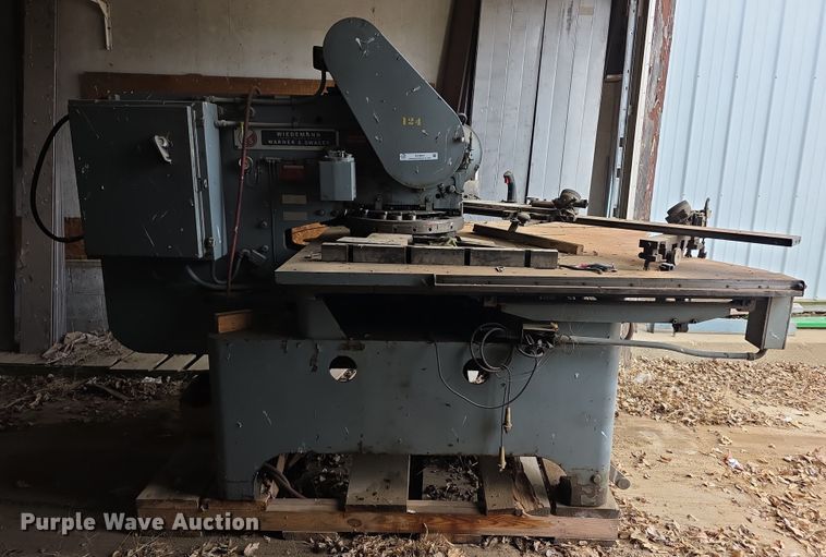 image for item DZ3823 Wiedemann RA41R punch press