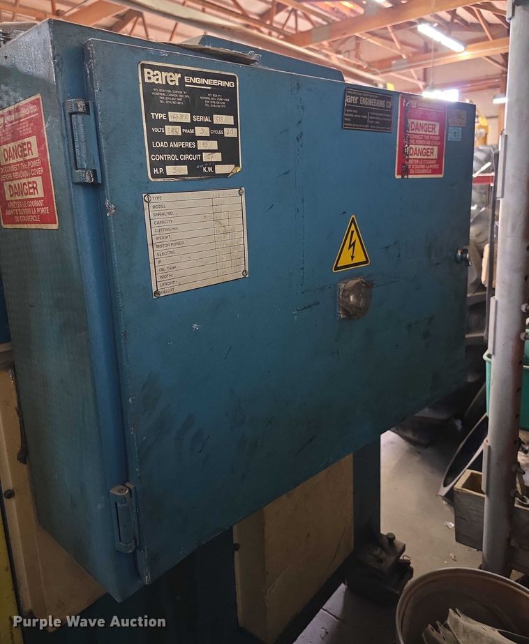 image for item DZ3826 10ft Barcorp  HGS3100X6 metal brake