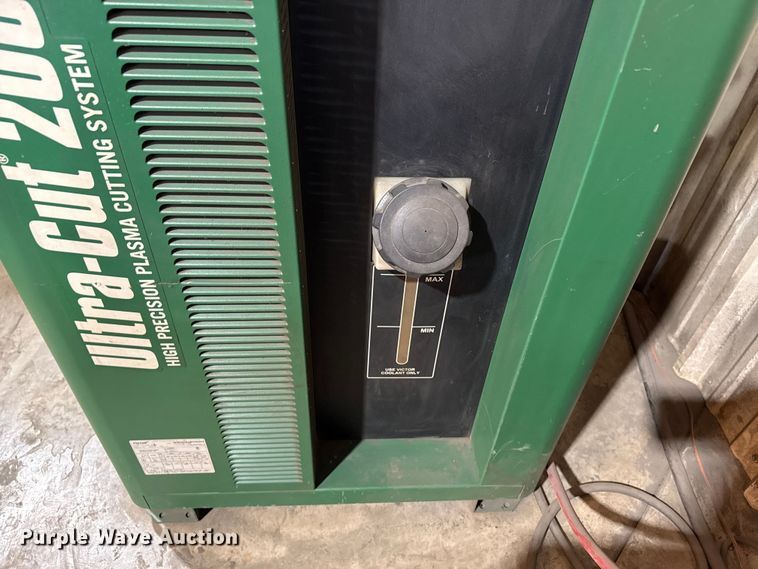 image for item DZ4983 Victor Thermal Dynamics plasma cutting table