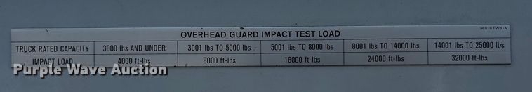 image for item EA7923 2016 UniCarriers PF50 forklift