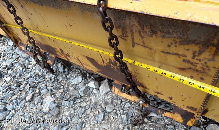 image for item EC8242 Skid steer snow pusher