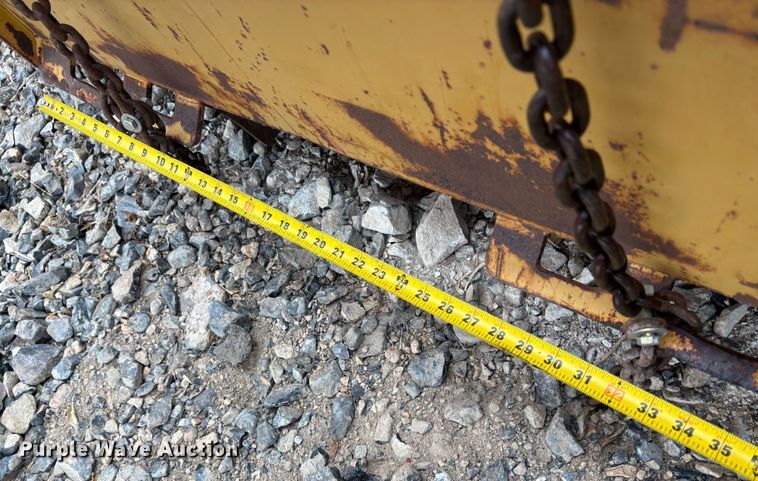 image for item EC8242 Skid steer snow pusher