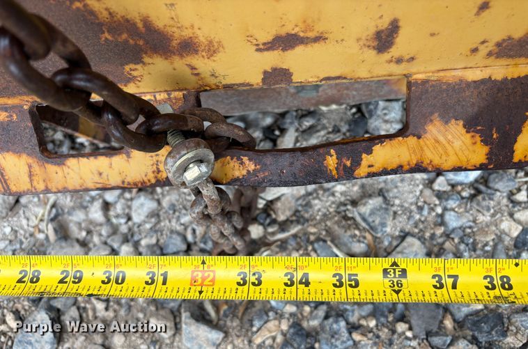 image for item EC8242 Skid steer snow pusher