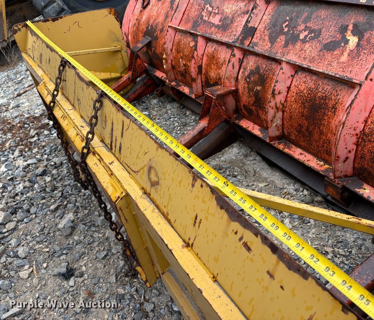 image for item EC8242 Skid steer snow pusher