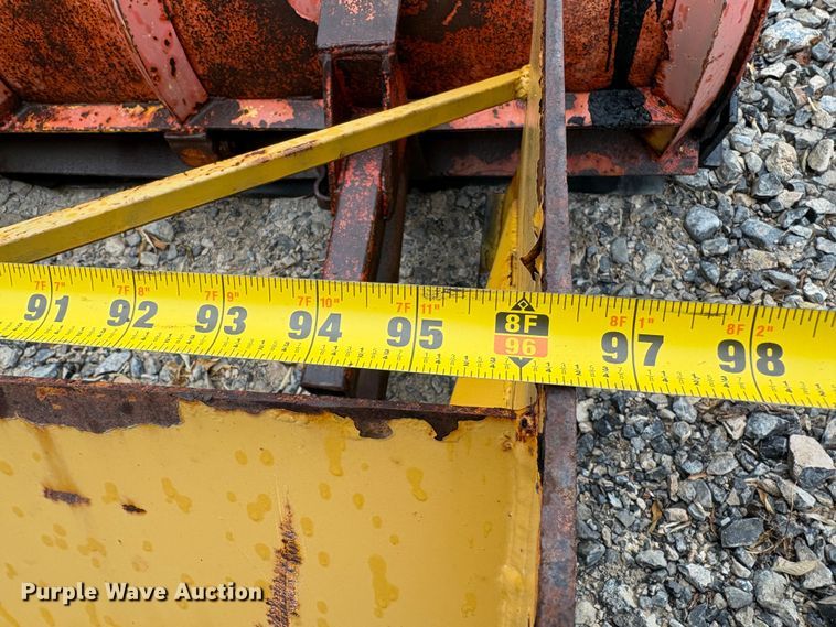 image for item EC8242 Skid steer snow pusher