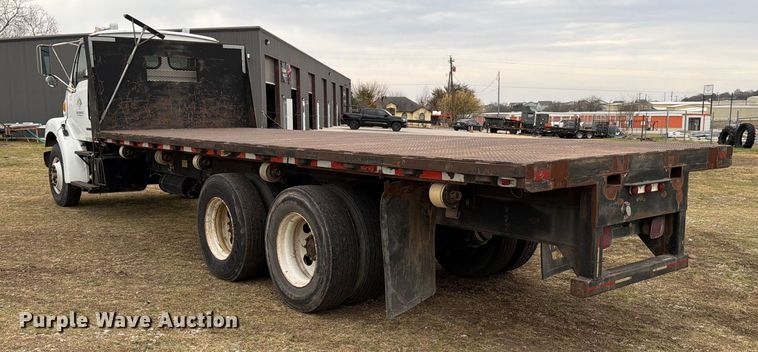 image for item ED5129 2000 Sterling L-Line flatbed truck
