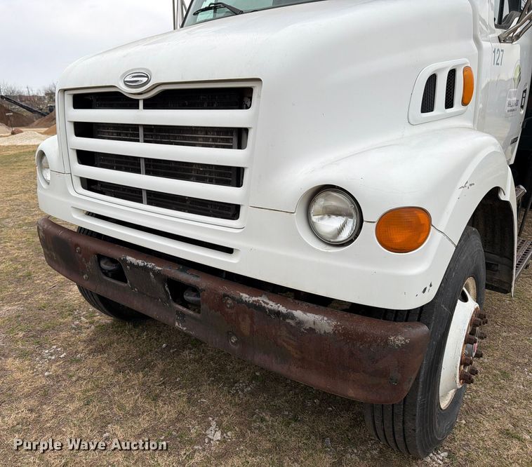 image for item ED5129 2000 Sterling L-Line flatbed truck