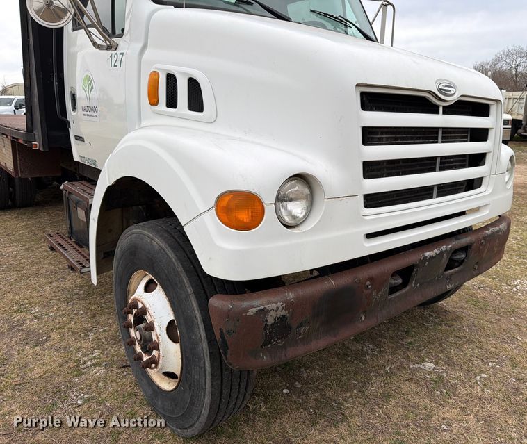 image for item ED5129 2000 Sterling L-Line flatbed truck
