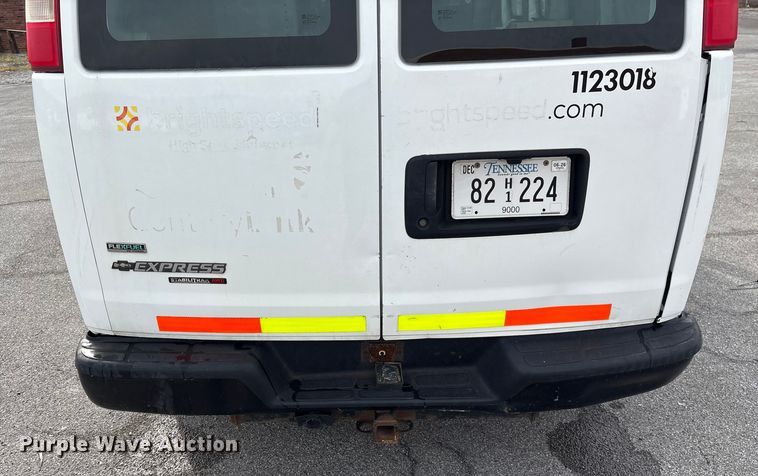 image for item EF0999 2012 Chevrolet Express 1500 van