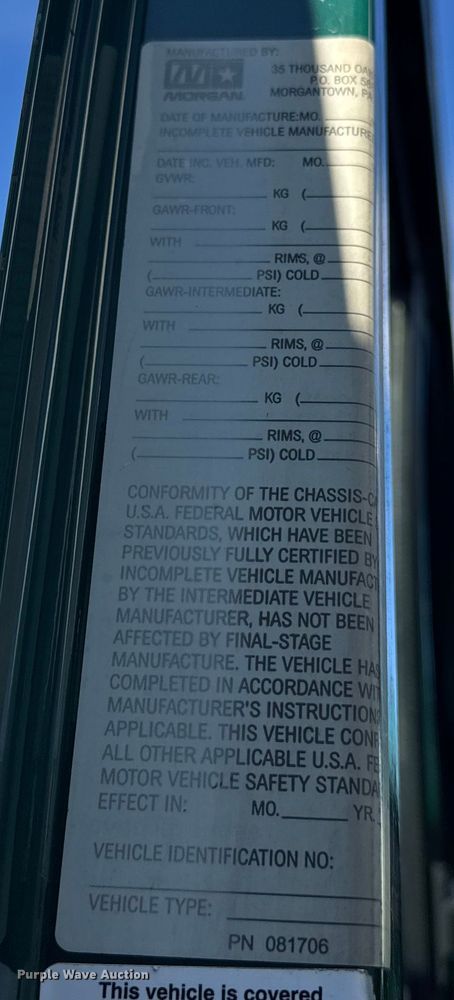 image for item EF2306 2006 International 4300 box truck