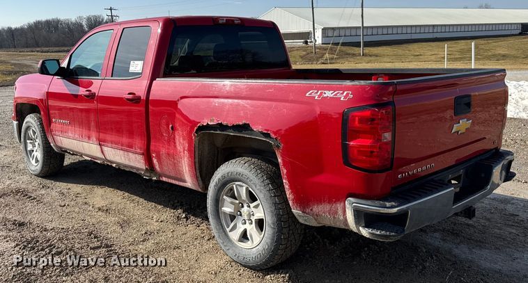 image for item EF2425 2015 Chevrolet Silverado 1500 Ext. Cab pickup truck