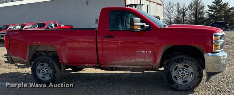 image for item EF2426 2017 Chevrolet Silverado 2500HD pickup truck