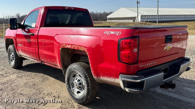 image for item EF2426 2017 Chevrolet Silverado 2500HD pickup truck