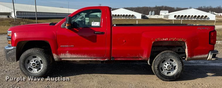 image for item EF2426 2017 Chevrolet Silverado 2500HD pickup truck