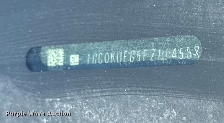 image for item EF2427 2015 Chevrolet Silverado 2500HD pickup truck