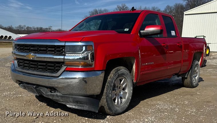 image for item EF2429 2017 Chevrolet Silverado 1500 Ext. Cab pickup truck