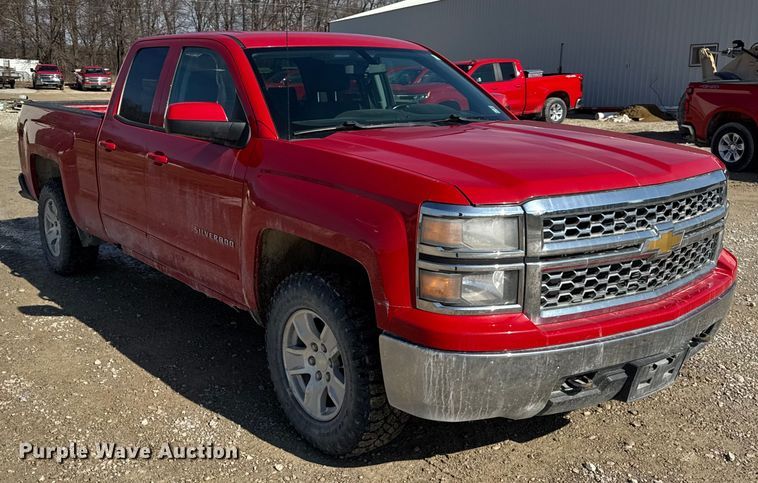 image for item EF2430 2015 Chevrolet Silverado 1500 Ext. Cab pickup truck