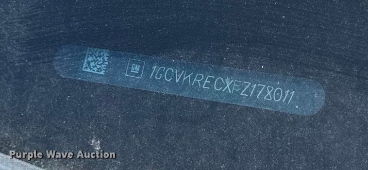 image for item EF2430 2015 Chevrolet Silverado 1500 Ext. Cab pickup truck