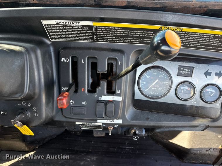 image for item EG1812 2011 Kubota RTV900 utility vehicle