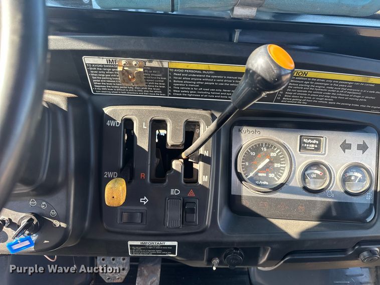 image for item EG1940 2010 Kubota RTV900 utility vehicle