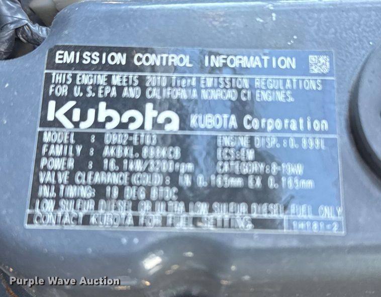 image for item EG1940 2010 Kubota RTV900 utility vehicle