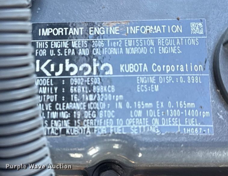 image for item EG1941 2001 Kubota RTV900 utility vehicle