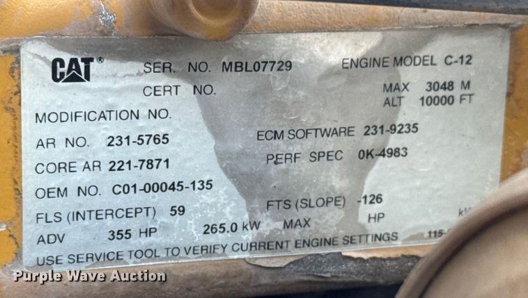 image for item EG2019 2004 Freightliner FLD112 fuel truck