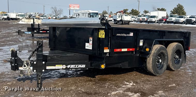 image for item EG2025 2024 Felling Trailers FT-10DT dump trailer