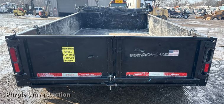 image for item EG2025 2024 Felling Trailers FT-10DT dump trailer