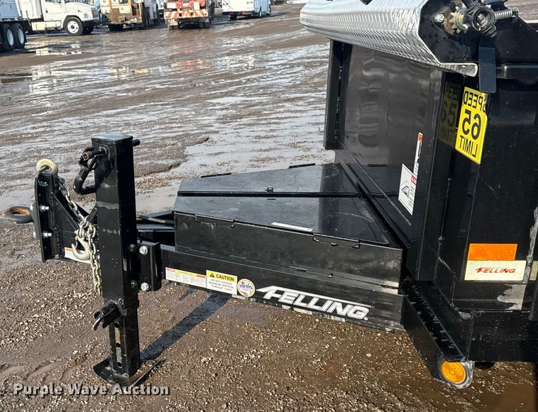image for item EG2025 2024 Felling Trailers FT-10DT dump trailer